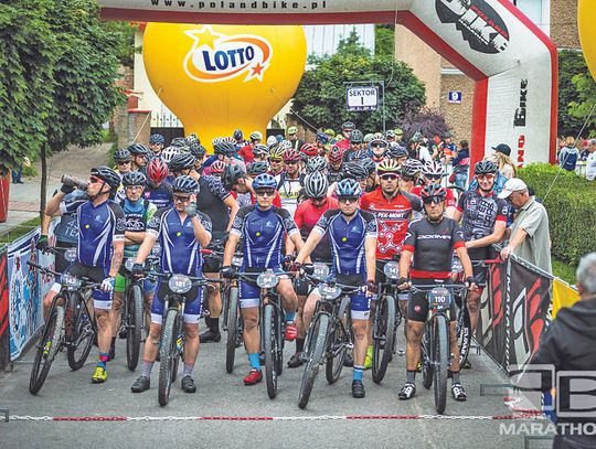 Ścigali się na rowerach w ramach II etap Lotto Poland Bike Marathon