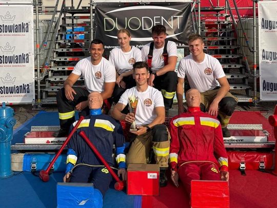 Strażacy z Piaseczna w europejskiej czołówce FireFit!