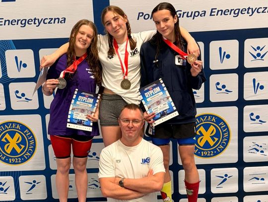 Sukcesy konstancińskich pływaków