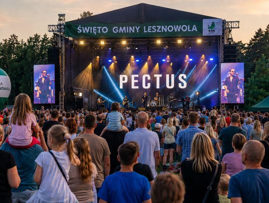 Święto Gminy Lesznowola 2026. Pectus, kabaret, dyskoteka i atrakcje dla całych rodzin