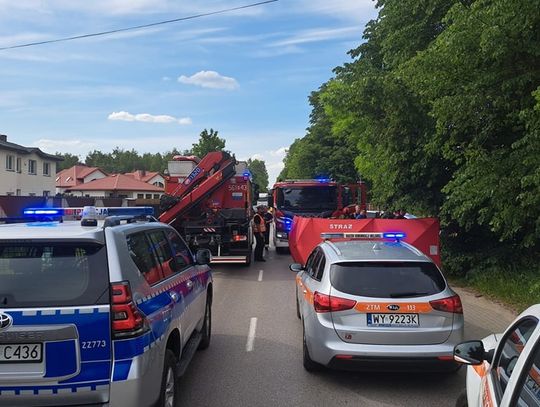 Tragedia w Woli Mrokowskiej. Autobus potrącił nastolatka