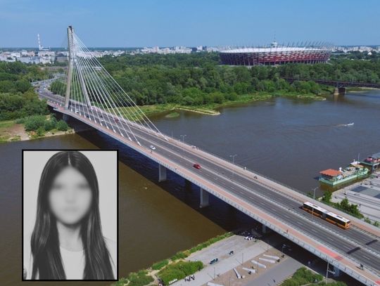 W Wiśle, w rejonie mostu Świętokrzyskiego w Warszawie, odnaleziono ciało. Według uczestników poszukiwań to zaginiona 13-letnia Roksana. Policja prowadzi czynności identyfikacyjne.