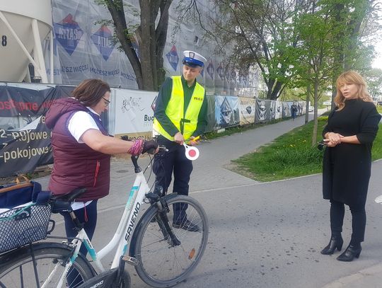 Trwa akcja edukacyjna na ścieżkach rowerowych „Rowerowe Piaseczno”