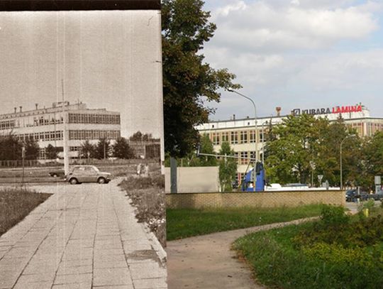 Tu zaszła zmiana – skrzyżowanie przy Laminie