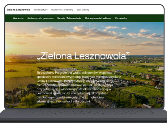 Twoja nieruchomość może być częścią energetycznego planu Lesznowoli