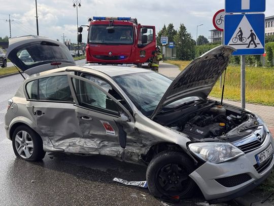 Uwaga kierowcy! Kolizja na ul. Warszawskiej - utrudnienia przy wjeździe do Konstancina