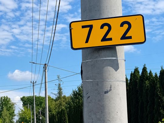 Uwaga kierowcy – remont DW 722. Od dziś ruch wahadłowy