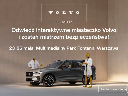 Volvo For Safety: Miasteczko, które zmienia podejście do bezpieczeństwa na drodze