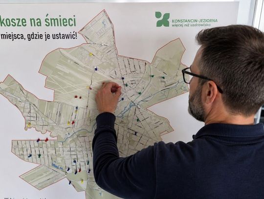 W gminie Konstancin-Jeziorna przybędzie 30 nowych koszy na śmieci