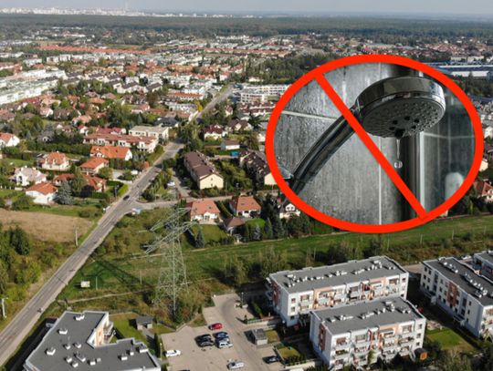 W Józefosławiu prysznic tylko z zegarkiem. Przez deweloperską ekspansję woda znika z kranów