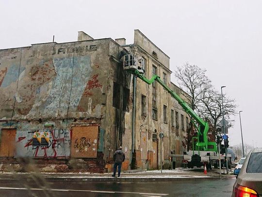 Zabezpieczają Starą Mleczarnię