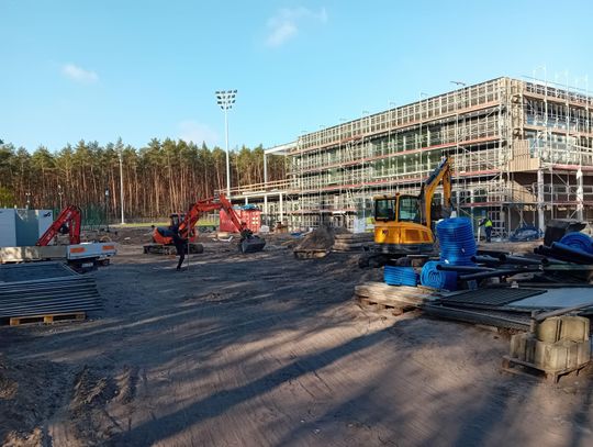 Żabieniec: inwestycja sportowa nabiera kształtów