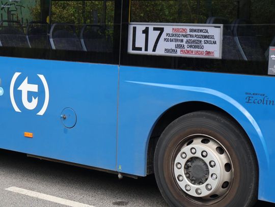 Zmiany na trasie linii L17 w Pęcherach. Przystanki PĘCHERY 51 i 52 znikną