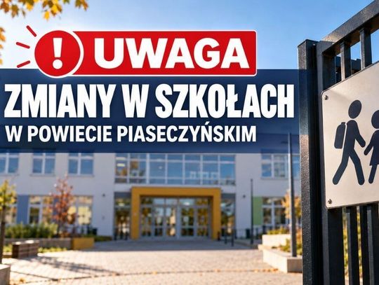 Zmiany w szkołach w powiecie piaseczyńskim. Co czeka uczniów w piątek, 9 października?
