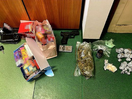 Znaczne ilości narkotyków zabezpieczone po kontroli drogowej
