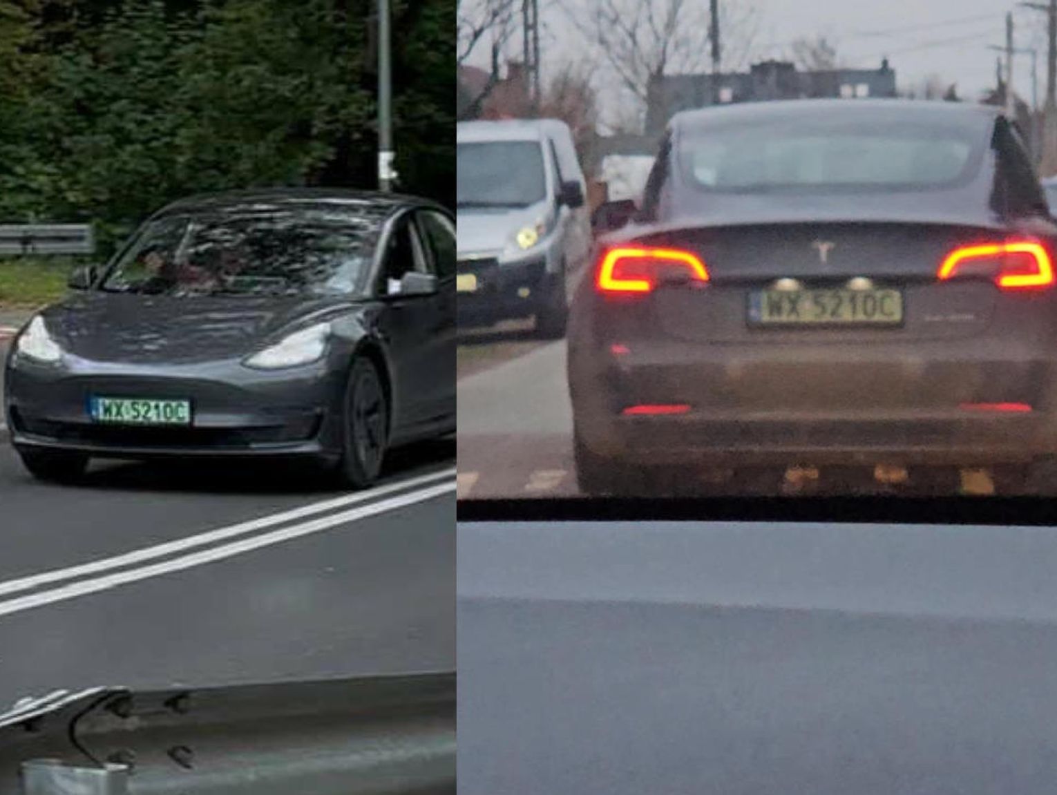 Ostrzał z Tesli – w przechodniów lecą jajka i pieczarki!