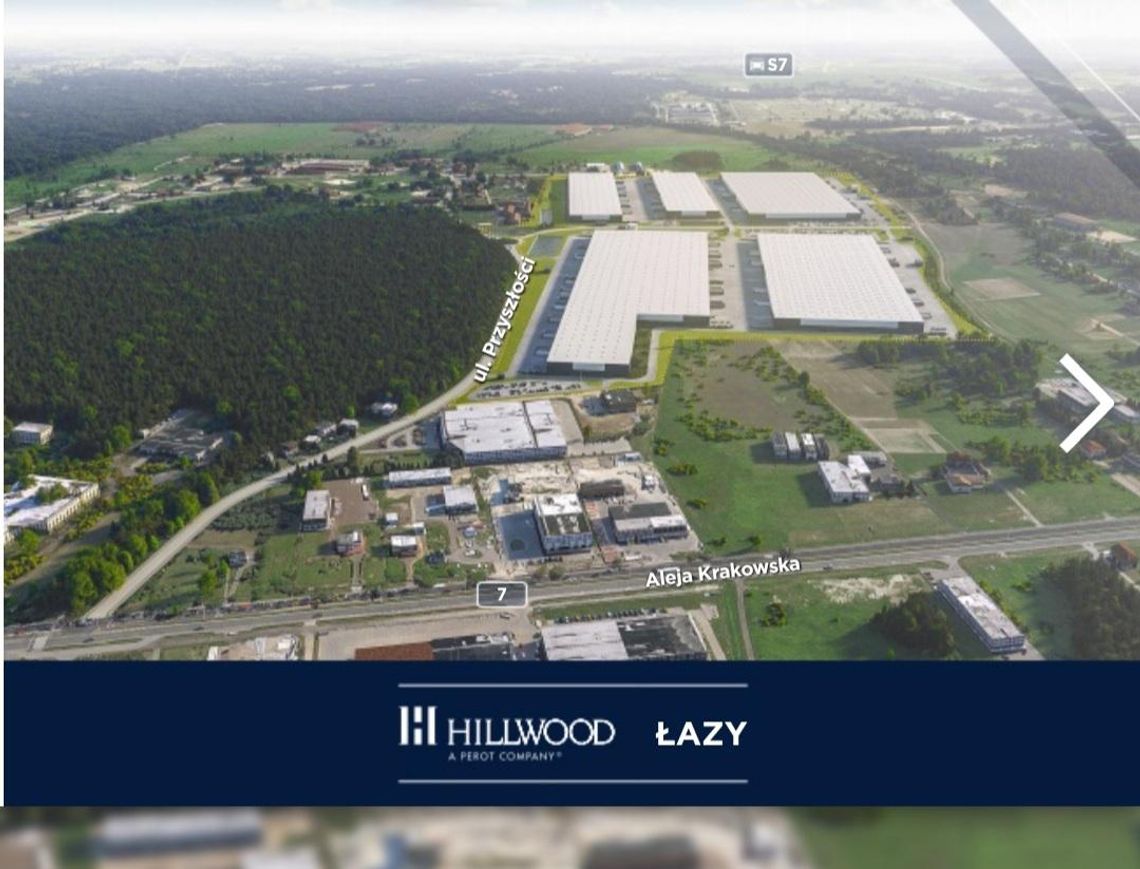 212 000 m2 hal w Łazach? Inwestor szuka już najemców