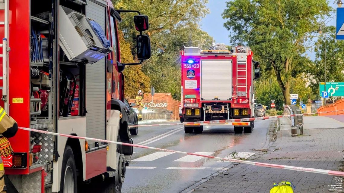 56 interwencji w dwa dni. Strażacy usuwali skutki gwałtownej pogody 56 interwencji w dwa dni. Strażacy usuwali skutki gwałtownej pogody