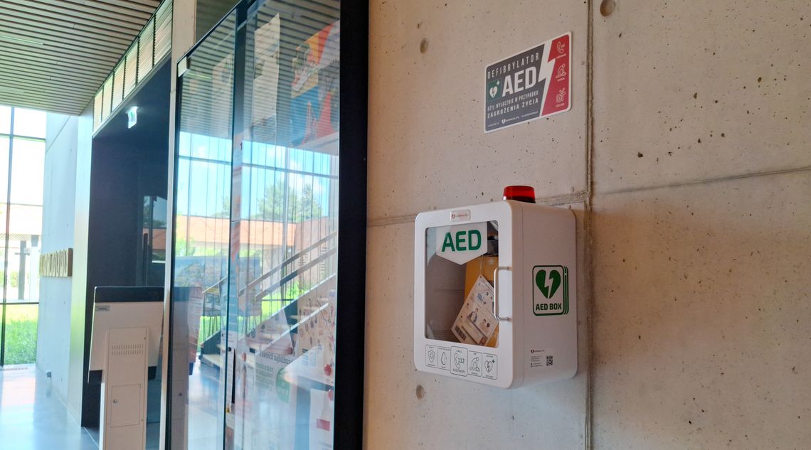 AED w urzędzie. Sprzęt, który może uratować życie