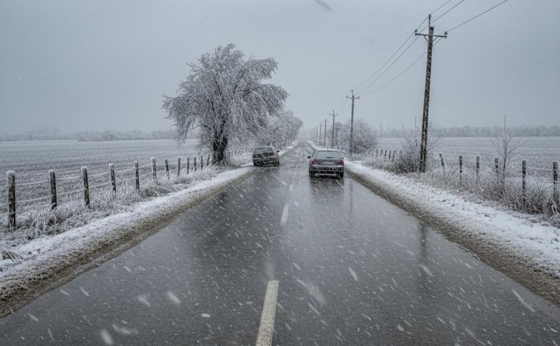 Alarm w powiecie: Marznący deszcz sparaliżuje ulice na 2 dni?