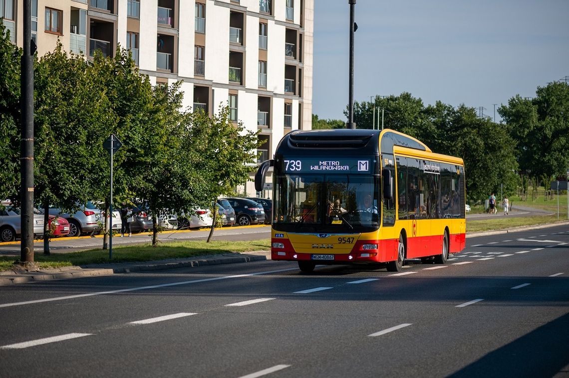 Buspas na Puławskiej. Więcej pasażerów i jeszcze większy ścisk