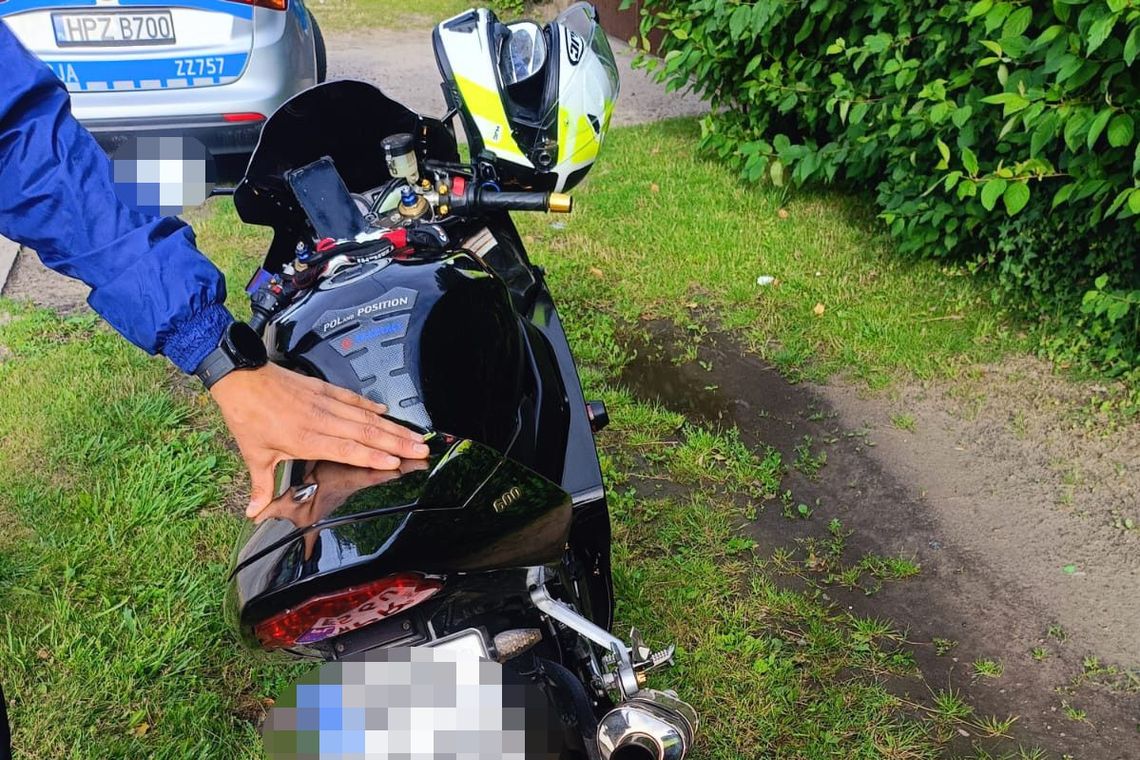 Chciał popisać się przed policją – stracił prawo jazdy na 3 miesiące