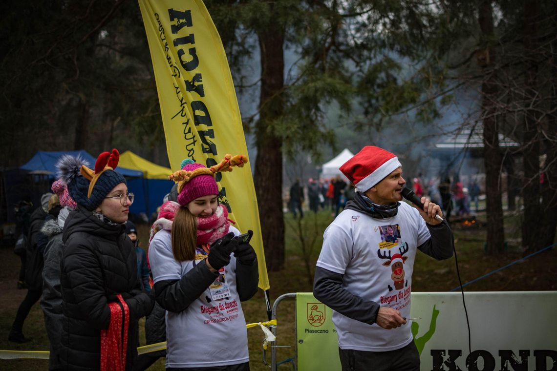 Cross Mikołajkowy i Rodzinny Piknik - świąteczna atmosfera na Górkach Szymona