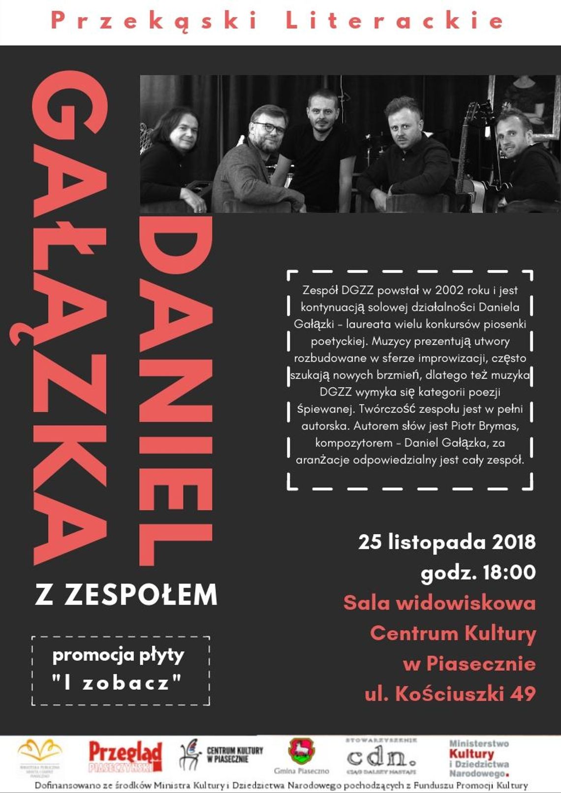 Daniel Gałązka z Zespołem – koncert