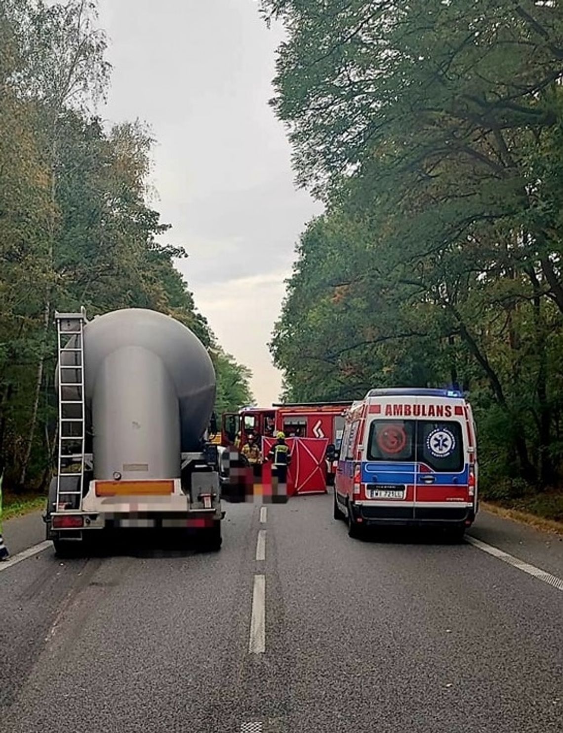 Dębówka. Wypadek na drodze krajowej nr 50. Ruch na drodze został przywrócony