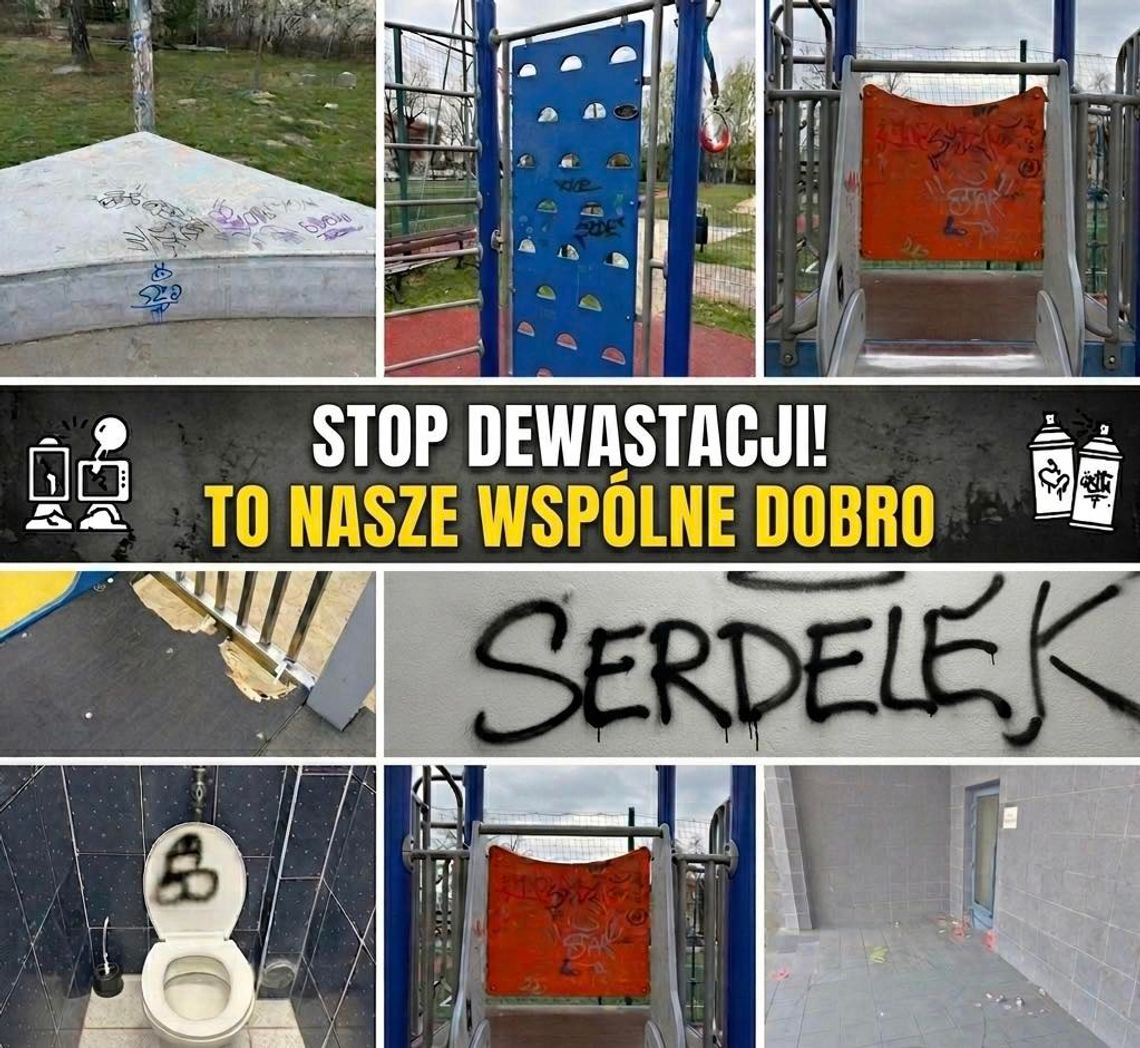 Dewastacje na obiektach sportowych w Górze Kalwarii. „To nasza codzienność”