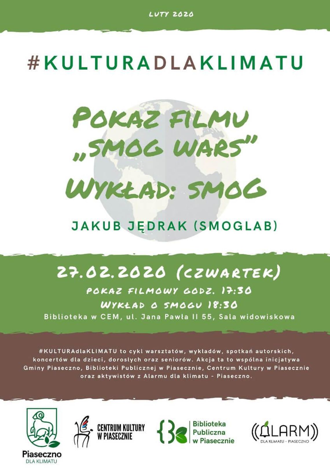 Film i wykład o smogu