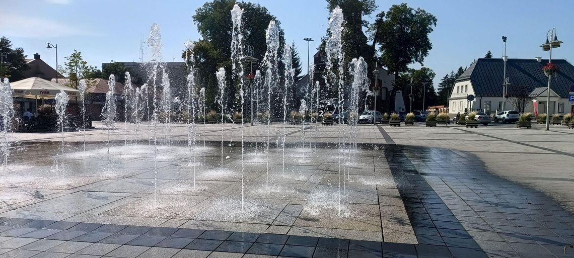 Fontanna na rynku wyłączona na miesiąc!