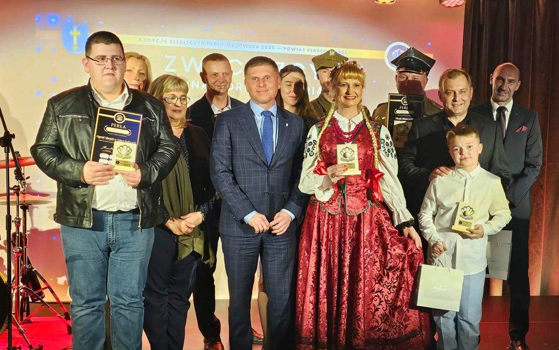Gala „Perły Mazowsza”. Wielki finał X edycji w Piasecznie Gala „Perły Mazowsza”. Wielki finał X edycji w Piasecznie