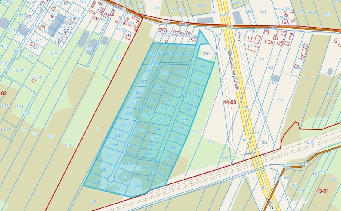 Góra Kalwaria. Działki przy Leśnej do wzięcia