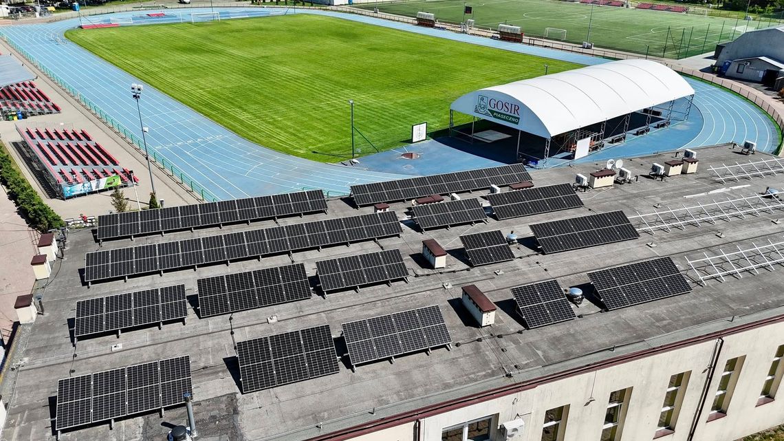 GOSiR Piaseczno stawia na energię ze słońca GOSiR Piaseczno stawia na energię ze słońca