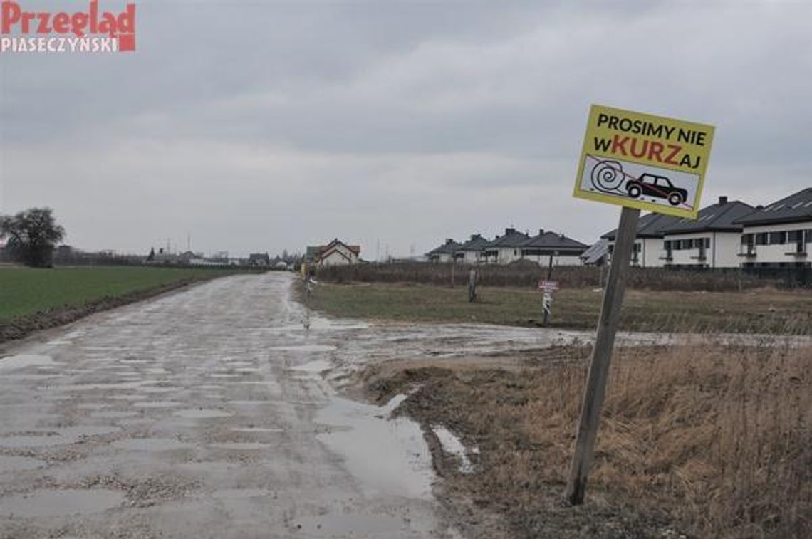 Jak nie kurz, to błoto