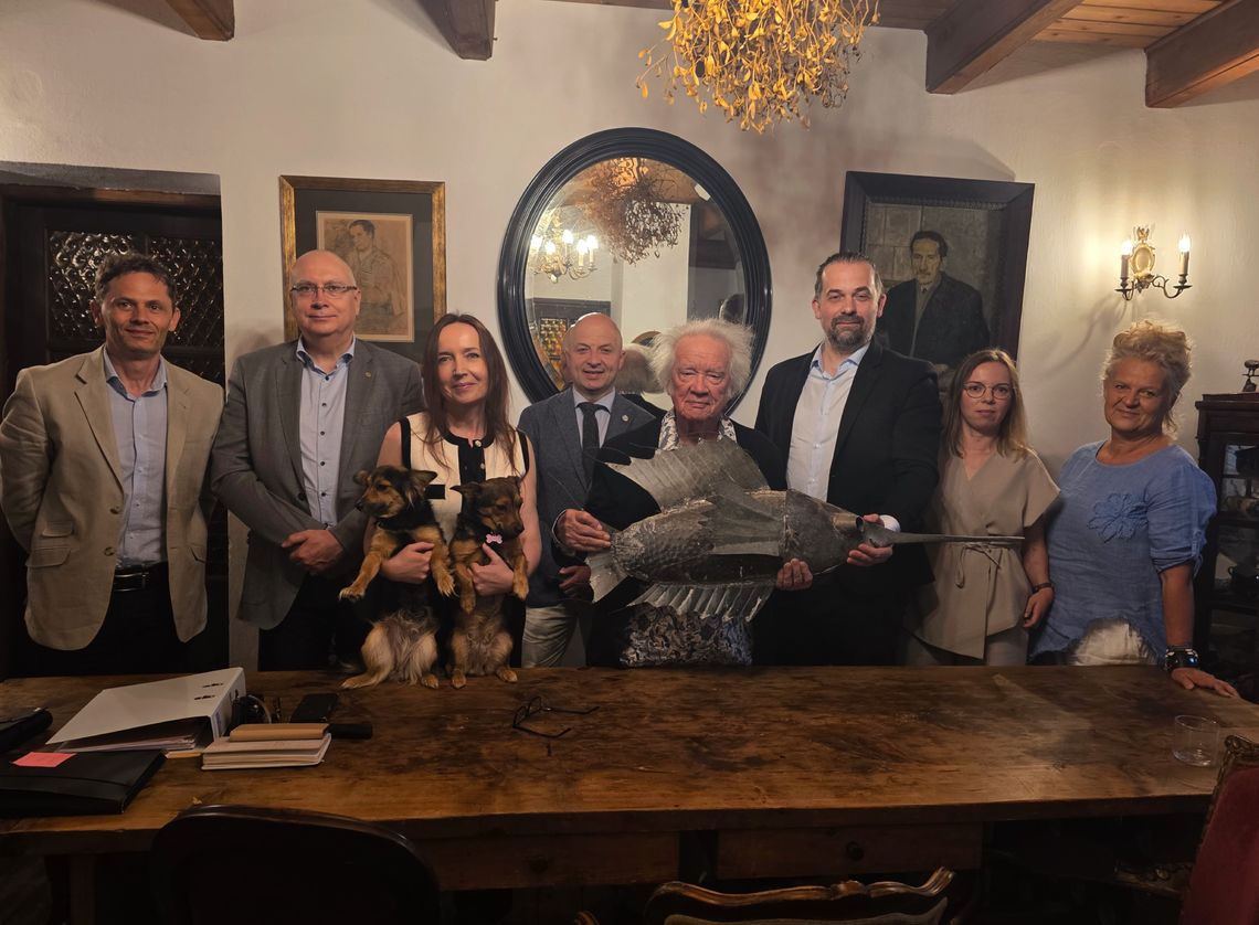 Józef Wilkoń przekazał Muzeum część swojej cennej kolekcji dzieł Józef Wilkoń przekazał Muzeum część swojej cennej kolekcji dzieł