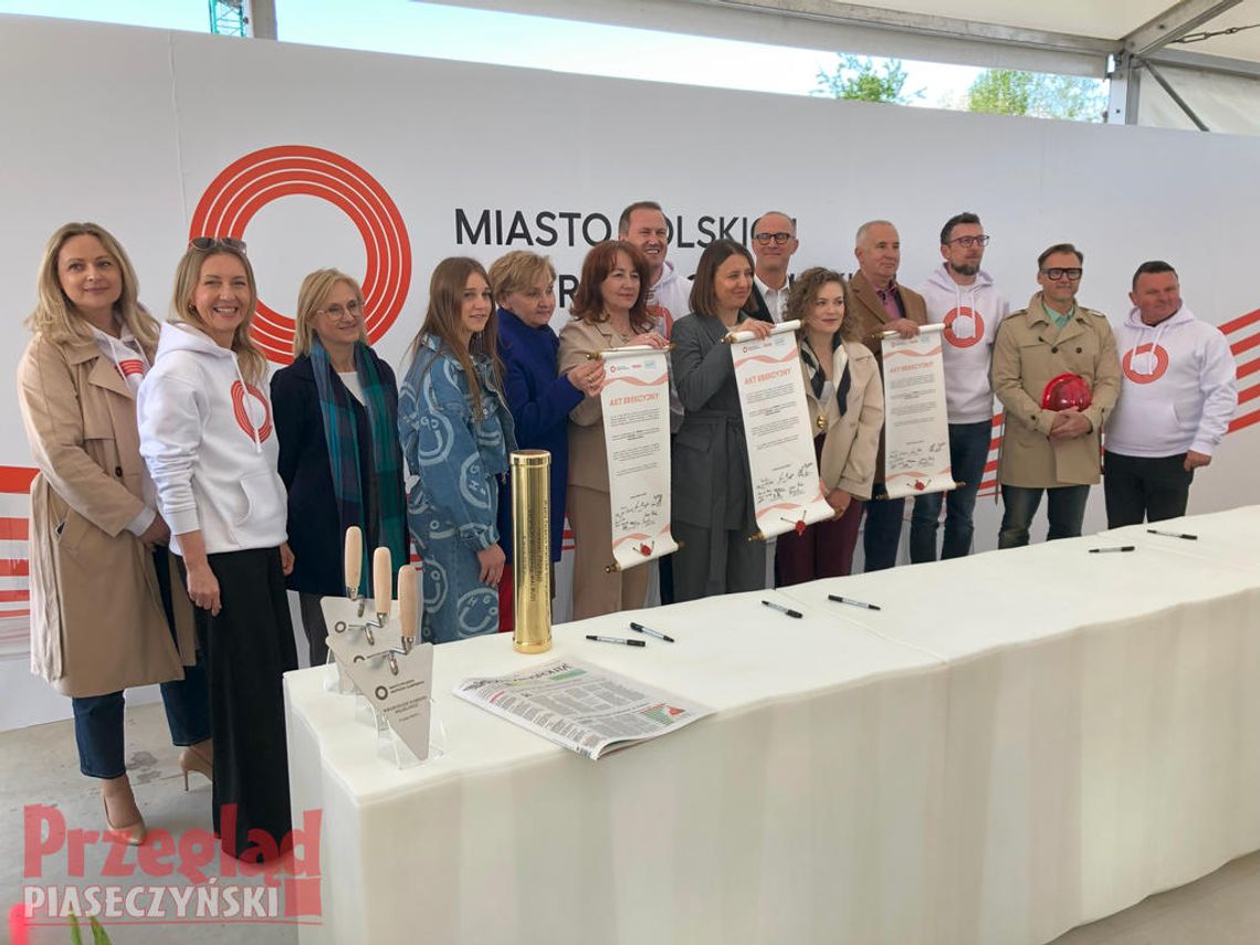 Kamień węgielny pod Miasto Polskich Olimpijczyków już wmurowany