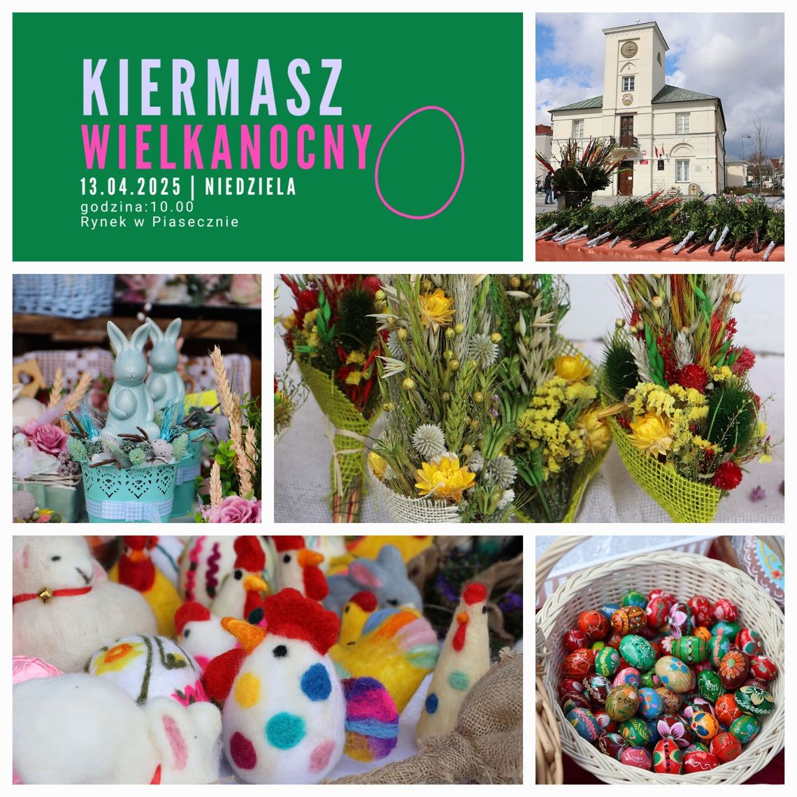 Kiermasz Wielkanocny w Piasecznie już w tę niedzielę