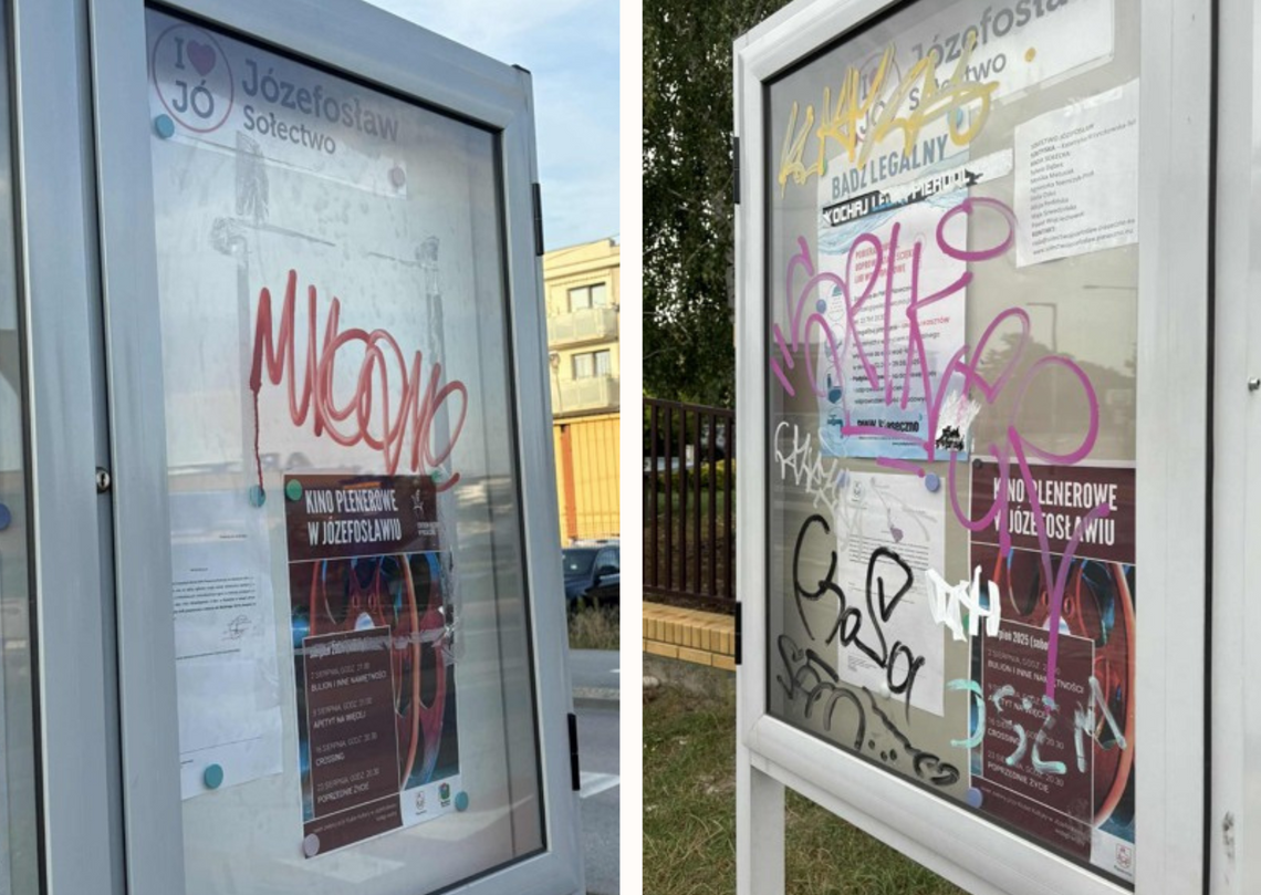 Kolejny akt wandalizmu