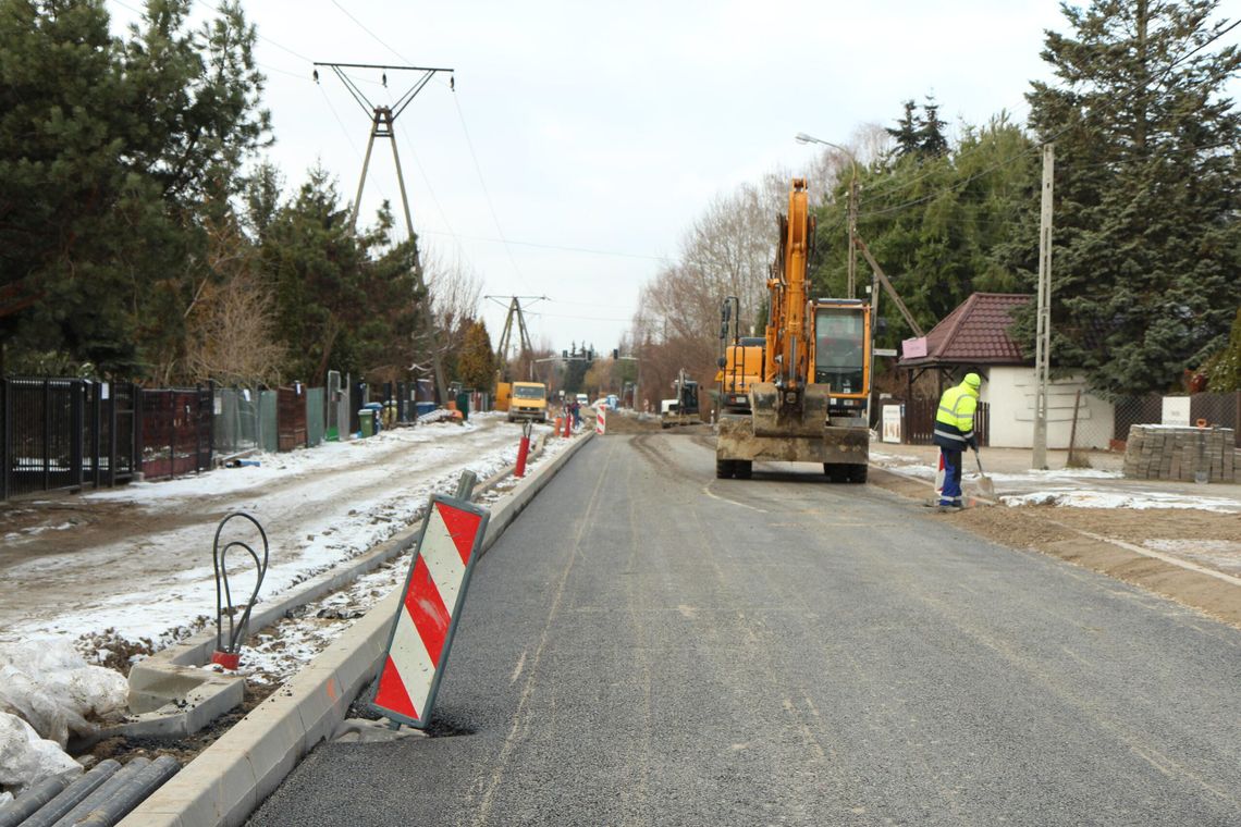 Kolejny etap przebudowy ul. Geodetów