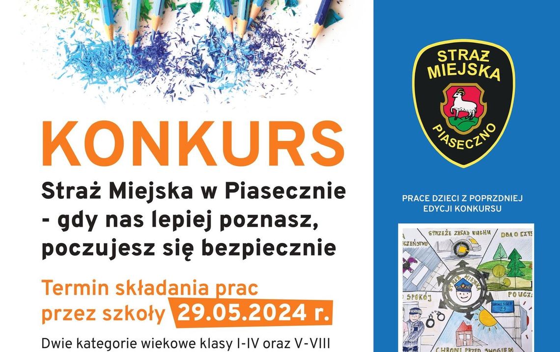 Konkurs Straży Miejskiej w Piasecznie z atrakcyjnymi nagrodami