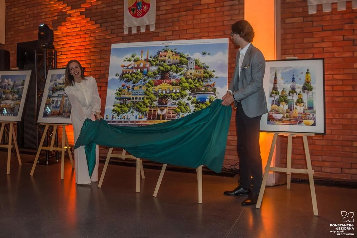 Konstancin-Jeziorna zyska wyjątkowy mural. Projekt Tytusa Brzozowskiego już zaprezentowany!