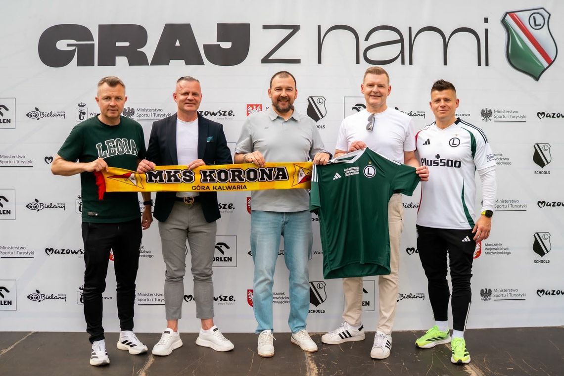 Korona Góra Kalwaria klubem partnerskim Legii Warszawa Korona Góra Kalwaria klubem partnerskim Legii Warszawa