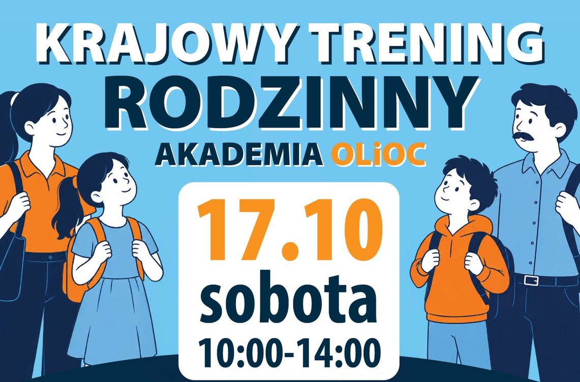 Krajowy Trening Rodzinny w najbliższą sobotę Krajowy Trening Rodzinny w najbliższą sobotę