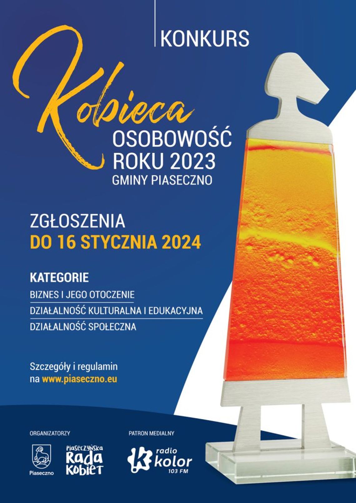 Kto zostanie Kobiecą Osobowością roku 2023 w Piasecznie?