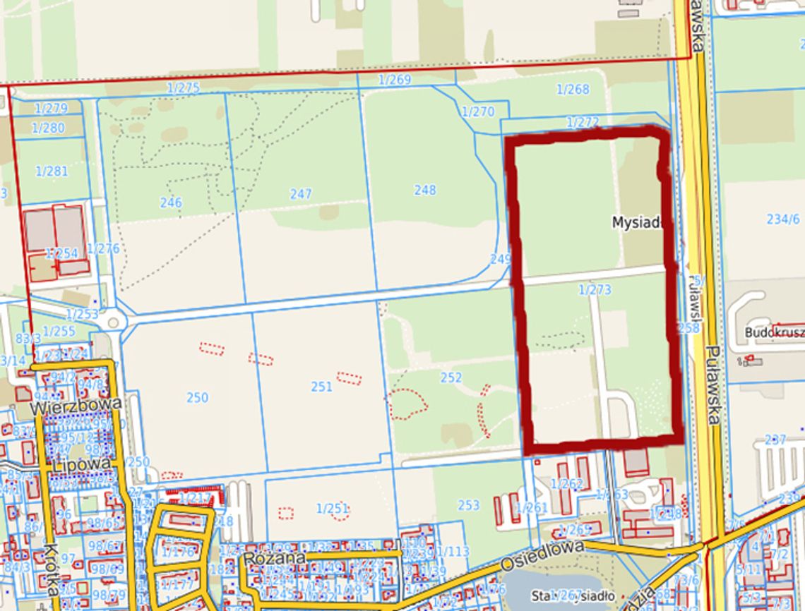 Lesznowola sprzedaje wartą ponad 105 mln zł działkę w Mysiadle