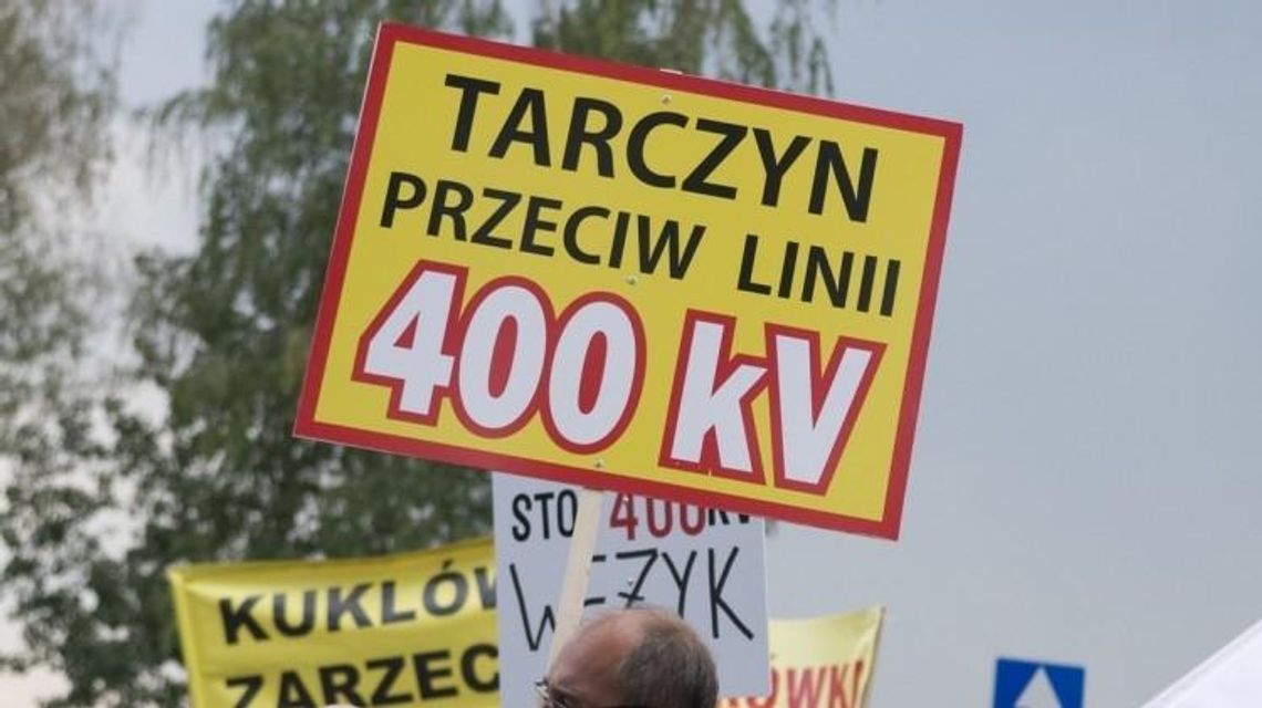 Linia 400kV odłożona