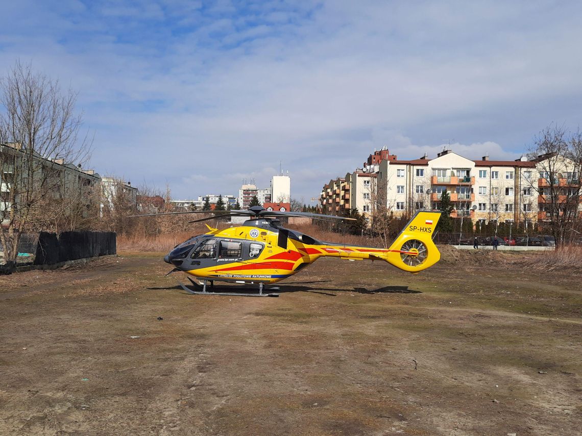 LPR znów lądował w centrum miasta