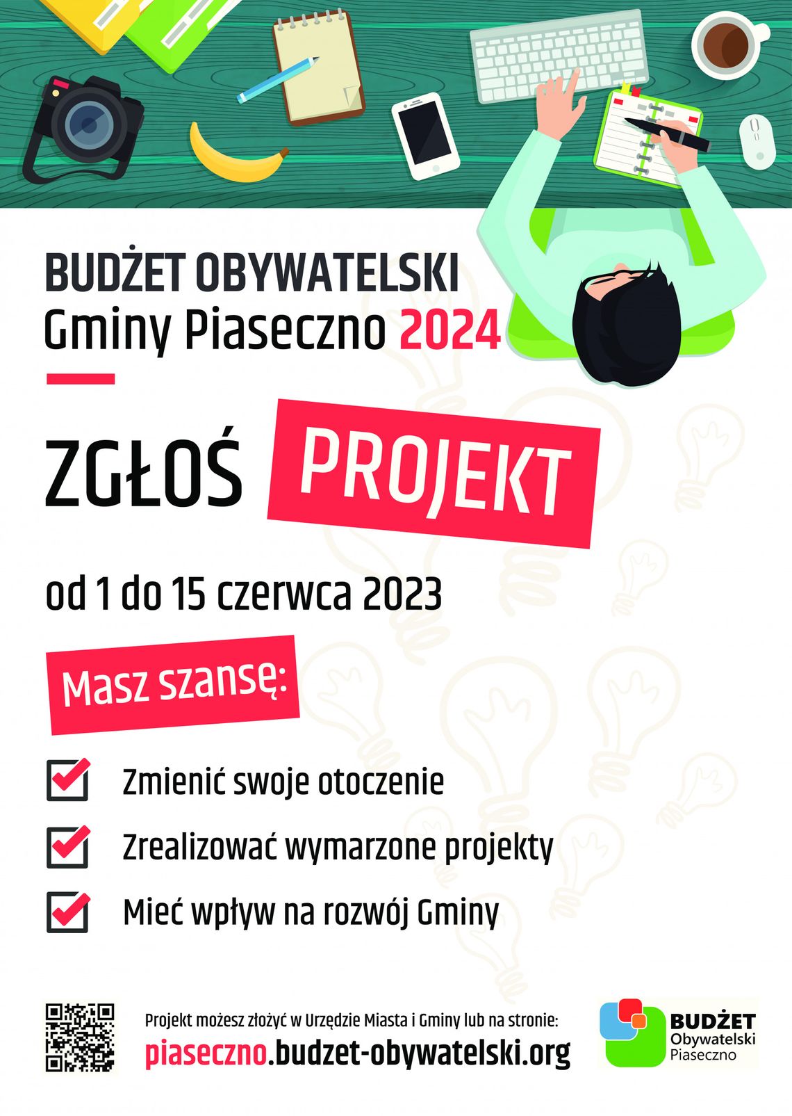 Milion do wydania w Budżecie Obywatelskim Gminy Piaseczno